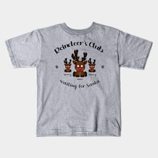 Reindeer's Club Kids T-Shirt